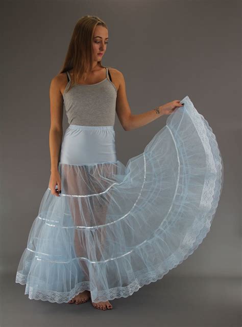 long skirt with petticoat|underskirts and petticoats.